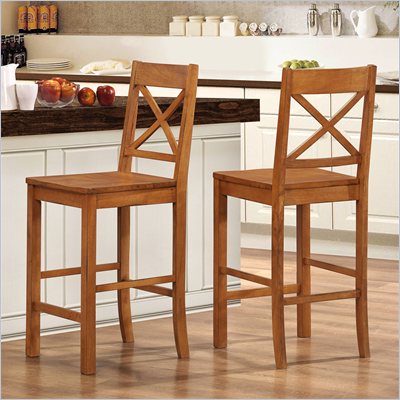 Walker Edison 26" Millwright Barstool in Antique Brown