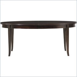 Stanley Furniture Hudson Street Dark Espresso Riverside Oval Dining Table