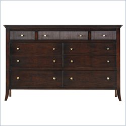 Stanley Furniture Hudson Street Dark Espresso Tribeca Double Dresser
