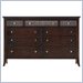 Stanley Furniture Hudson Street Dark Espresso Tribeca Double Dresser