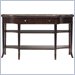 Stanley Furniture Hudson Street Dark Espresso Console Table with Marble Top