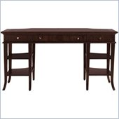 Stanley Furniture Hudson Street Powell Wood Writing Desk in Dark Espresso