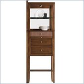 Stanley Furniture Hudson Street Warm Cocoa Bunching Etagere