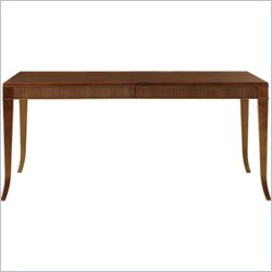 Stanley Furniture Hudson Street Leg Casual Dining Table in Warm Cocoa Finish