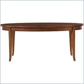 Stanley Furniture Hudson Street Riverside Casual Dining Table in Warm Cocoa Finish
