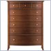Stanley Furniture Hudson Street Warm Cocoa Urban 8 Drawer Chest