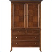 Stanley Furniture Hudson Street Warm Cocoa Door Chest w/ Light Distressing