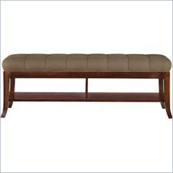 Stanley Furniture Hudson Street Warm Cocoa Bed End Bench