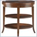 Stanley Furniture Hudson Street Warm Cocoa Oval End Table