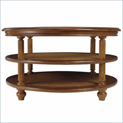 Stanley Furniture Sunset Key Rum Round Cocktail Table Set