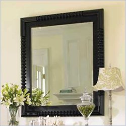 Stanley Furniture Shelter Island Landscape Mirror in Marimba Wood