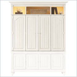 Stanley Furniture Shelter Island Entertainment Cabinet in Piano Key