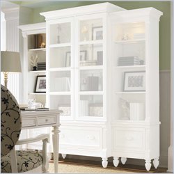 Stanley Furniture Shelter Island Left Bookcase in Piano Key