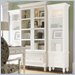 Stanley Furniture Shelter Island A Novel Idea Sliding Door Barrister Bookcase in Piano Key