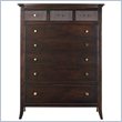 ADD TO YOUR SET: Stanley Furniture Hudson Street 8 Drawer Chest in Dark Espresso Finish