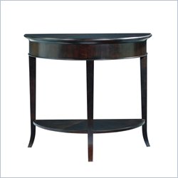 Stanley Furniture Hudson Street Dark Espresso Demi Lune Console II