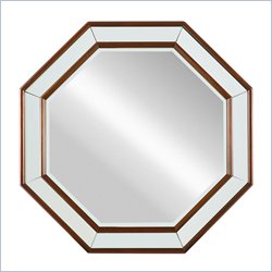 Stanley Furniture Hudson Street Warm Cocoa Octagonal Mirror