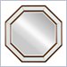 Stanley Furniture Hudson Street Warm Cocoa Octagonal Mirror