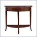 Stanley Furniture Hudson Street Warm Cocoa Demi Lune Console