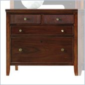 Stanley Furniture Hudson Street 4 Drawer Lateral Wood File Storage Cabinet in Cocoa
