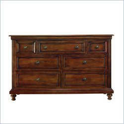 Stanley Furniture Sunset Key Maple Double Dresser in Antique Rum by Stanley Furniture