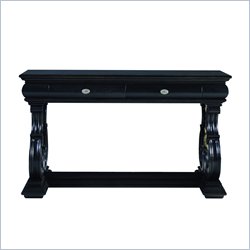 Stanley Furniture Paradise Valley Antique Ebony Console Table