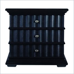 Stanley Furniture Paradise Valley Antique Ebony Chairside Chest