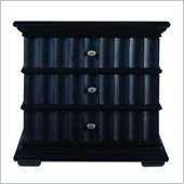Stanley Furniture Paradise Valley Antique Ebony Chairside Chest