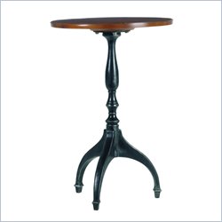 Stanley Furniture American Perspective Beeswax Cherry Emma's Round End Table
