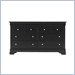 Stanley Furniture Louis Louis Black Opal 8 Drawer Dresser