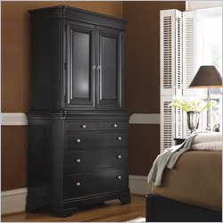 Stanley Furniture Louis Louis Black Opal TV/Wardrobe Armoire