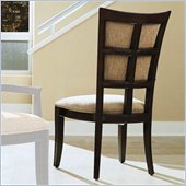 Stanley Furniture American Modern Maple Upholstered Back Side Chair