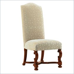 Stanley Furniture Santa Barbara Vanice Straw Upholstered Side Chair