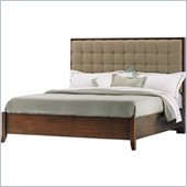 Stanley Furniture Hudson Street Warm Cocoa Upholstered Bed 2 Piece Bedroom Set
