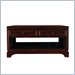 Stanley Furniture Continuum Square Storage Cocktail Wood Table in Amaretto Cherry