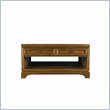 ADD TO YOUR SET: Stanley Furniture Continuum Square Storage Cocktail Wood Table in Candlelight Cherry