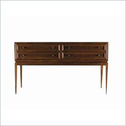 Stanley Furniture Continuum Console Wood Table in Amaretto Cherry