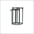 ADD TO YOUR SET: Stanley Furniture Continuum Round Metal Nesting Tables in Amaretto Cherry