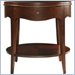 Stanley Furniture Continuum Round Lamp Wood Table in Amaretto Cherry