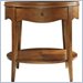 Stanley Furniture Continuum Round Lamp Wood Table Candlelight Cherry