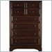 Stanley Furniture Continuum Wood Chest in Amaretto Cherry