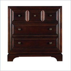 Stanley Furniture Continuum Wood Night Stand in Amaretto Cherry