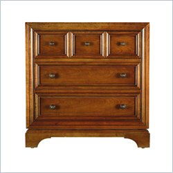 Stanley Furniture Continuum Wood Night Stand in Candlelight Cherry