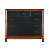Stanley Furniture Continuum 6 Drawer Accent Chest in Java Finish