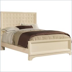 Stanley Furniture Continuum Panel Bed in Creme