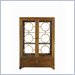 Stanley Furniture Continuum Wood & Glass Display China in Candlelight Cherry