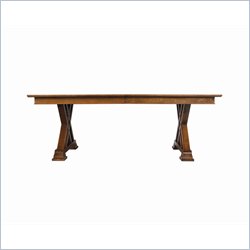 Stanley Furniture Continuum Casual Dining Table in Candlelight Cherry Finish