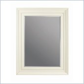 Stanley Furniture Continuum Wood Framed Decorative Mirror in Creme