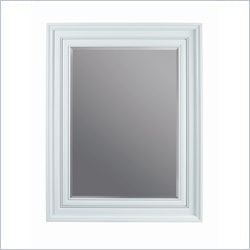 Stanley Furniture Continuum Wood Framed Decorative Mirror in Ocean Finish