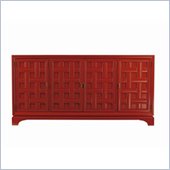 Stanley Furniture Continuum Wood Buffet in Cinnabar Finish